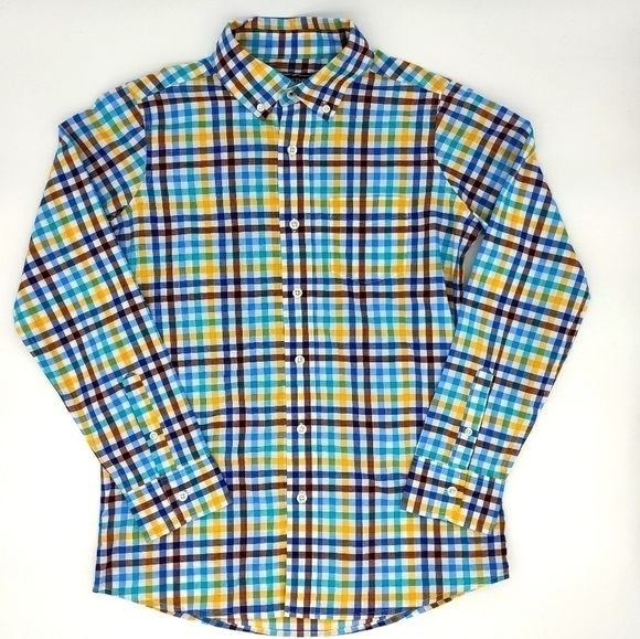 Lands' End 10/12 Button Down Shirt - Picture 1 of 6